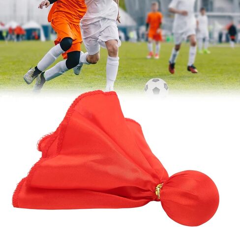 Football Penalty Flag, Football Challenge Flags, Portable Challenge Flag For Sports Game Parties, Referee Tossing Flag, Red in Saudi Arabia