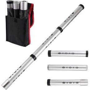 WIGERLON Golf Picker Upper Tube，Golf Ball Retriever，Golf Collector Tool,shag Bag for Golf Ball,Golf Balls Shagger