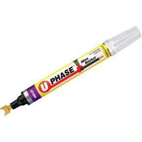 U-Mark U-Phase® Wire Marker Black (Pack of 4) 10701PPM