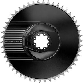 حلقة سلسلة SRAM RED Aero X-Sync - 50t، 12 سرعة، تركيب مباشر 8 مسامير، أسود، E1