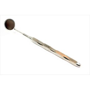 Cynamed Premium German -New Design Hollow Dental Mirror Handle with Replaceable Dental Mouth Mirror #5 Teeth Inspection Cleaning Examination Tool (1 Each)