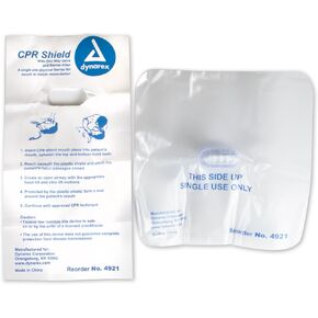 Shield Face Cpr 1Way Vlv 100Ea/Cs (Sold by EACH)