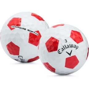 Callaway Chrome Soft Truvis Used Golf Balls: AAA Good Condition - 1 Dozen