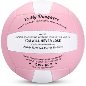 Volley Lite Volleyball Soft Beach Volleyball Official Size Molten Outdoor Indoor Volleyball for Daughter Volleyball Gifts Youth Teens Volleyball Ball Play Game Gym Practice Volleyballs Daughter Gifts