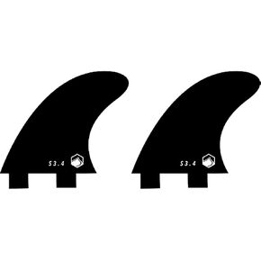 Liquid Force S 3.4 Dual tab wakesurf fin Set