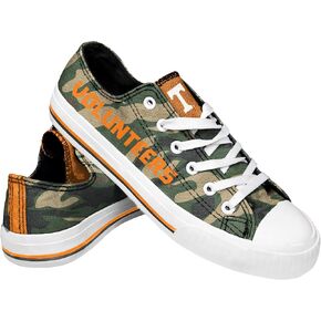 FOCO Tennessee Womens Camo Low Top Canvas Shoe Size 6