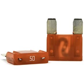 Camco 65167 Red 50 AMP Max-Blade Fuse - Pack of 2