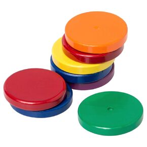 Dowling Magnets Ceramic Disc Magnets (magnetic discs measure 1 inch in diameter x .16 inch thick), Set of 8