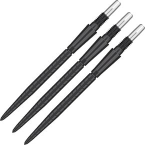 TARGET Darts Swiss Point Storm Dart Points, Quartz (3 Pack Set of Tips) 26MM/30MM/35MM – Gold/Silver/Black | Change Dart Points, Swiss Storm Points, Professional Darts Accessories