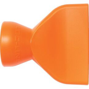 Loc-Line Coolant Hose Component, Acetal Copolymer, Straight Flow Nozzle, 1-5/8" Width, 1/2" Hose ID (Pack of 2) - 51848