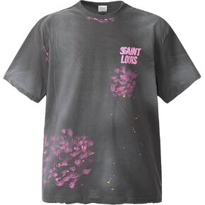 Saint Louis Hip Hop Fashion Summer T-Shirt Cotton Crewneck Short Sleeve
