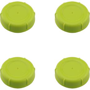 ZCZQC 4PCS Milk Storage Cap 2/3 Bottle Middle Ring Nipple Seal Screw Cap Universal Seal Bottle Cap Food Grade Straw Dustproof Cover Green