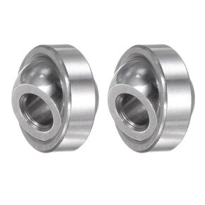 2 Pcs GEG5C Spherical Plain Bearing - [4.9mm x 16mm x 9mm] Pre-Lubricated Radial Spherical Plain Bearing, Chrome Steel