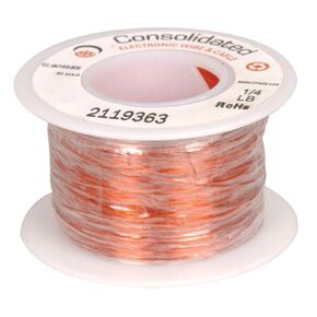 Jameco ValuePro Magnet Wire 30 AWG 825 Feet 1/4 lb Plain Enamel Nylon Insulated