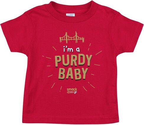 Purdy Baby - Baby Apparel for San Francisco Football Fans (NB-7T) in Saudi Arabia