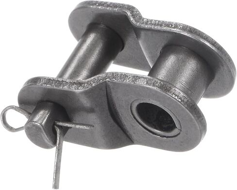 16pcs #25 Chain Offset Half Link Roller - [3/8 Inch Pitch] Carbon Steel Split Links for Machines Equipment 06C Chain Use | 3.58mm Pin in Saudi Arabia