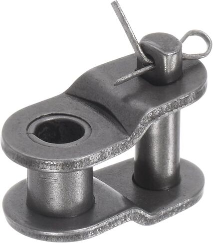 16pcs #25 Chain Offset Half Link Roller - [3/8 Inch Pitch] Carbon Steel Split Links for Machines Equipment 06C Chain Use | 3.58mm Pin in Saudi Arabia