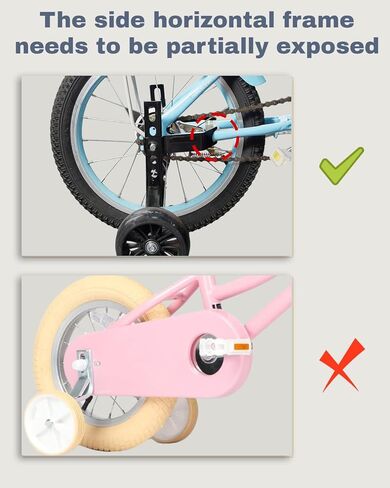 موسعات محور PRUNUS لعجلات التدريب، ومسامير لتمديد المثبتات على عجلات 12 14 16 18 20 بوصة ودراجات الأطفال والدراجات الجبلية، ومسامير تمديد 3/8"-24 خيط إمبراطوري in Kuwait