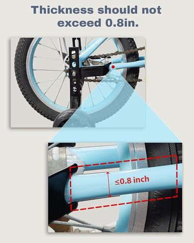 موسعات محور PRUNUS لعجلات التدريب، ومسامير لتمديد المثبتات على عجلات 12 14 16 18 20 بوصة ودراجات الأطفال والدراجات الجبلية، ومسامير تمديد 3/8"-24 خيط إمبراطوري in Kuwait