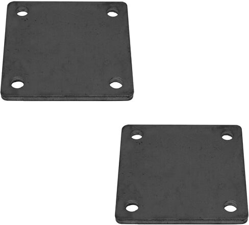 Base Plate Square Corner 8" X 8" X 3/8" - 2 pack in Saudi Arabia