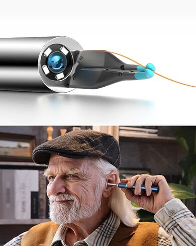 منظف ​​الأذن BEBIRD Note5 Pro: كاميرا أذن FHD حصرية مع ملاقط متعددة الاتجاهات، منظار الأذن الذي يدعم تقنية IoT يدعم مقاطع الفيديو عن بعد، غطاء تشغيل/إيقاف مغناطيسي، قاعدة تخزين لنظافة الأذن، 12 قطعة بديلة in Kuwait