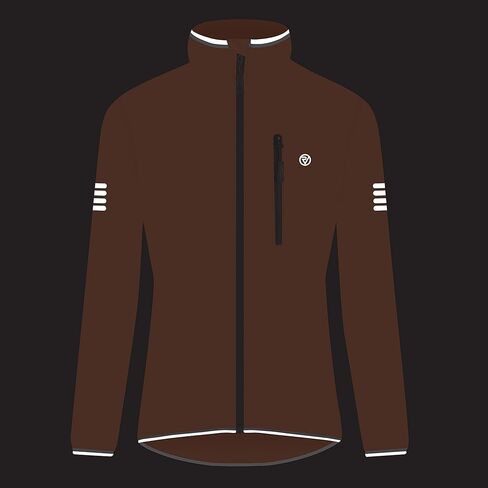 Proviz Men's and Women's Reflective Lightweight Unisex Waterproof Hooded Cycling Jacket Hi Visibility Coat in Saudi Arabia