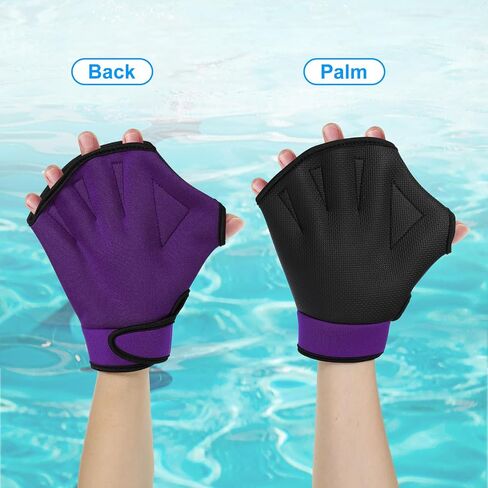 PATIKIL Webbed Swimming Gloves Swim Gloves Aquatic Fitness in Saudi Arabia