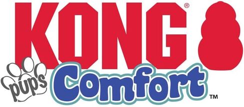 KONG Comfort Pups Low Stuffing Plush Fur and Crinkly Noise with Squeaker (Small, Pierre) in Saudi Arabia