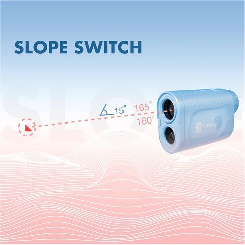 Golf Rangefinder with Slope, VOVEX Vista, 880 Yards Laser Range Finder for Golfing, 6X Magnification, Fast Flag Locking Vibration, Rechargeable with Magnet Stripe in Saudi Arabia