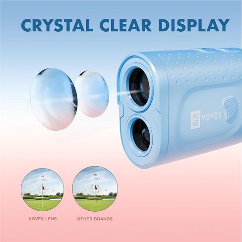 Golf Rangefinder with Slope, VOVEX Vista, 880 Yards Laser Range Finder for Golfing, 6X Magnification, Fast Flag Locking Vibration, Rechargeable with Magnet Stripe in Saudi Arabia