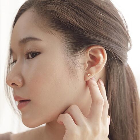 Opal Stud Earrings Hypoallergenic Earrings Studs Surgical Steel Earrings Tragus/Cartilage/Conch/Helix-Dainty Piercing Stud Earrings For Women Men Girls Jewelry Gifts（5mm) in Saudi Arabia