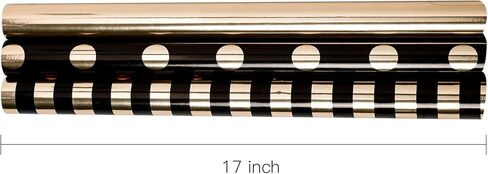 لفات ورق التغليف RUSPEPA - لفافة صغيرة - 17 بوصة × 10 أقدام لكل لفة، إجمالي 3 لفات، بالون، زهرة وتهنئة عيد ميلاد in Kuwait