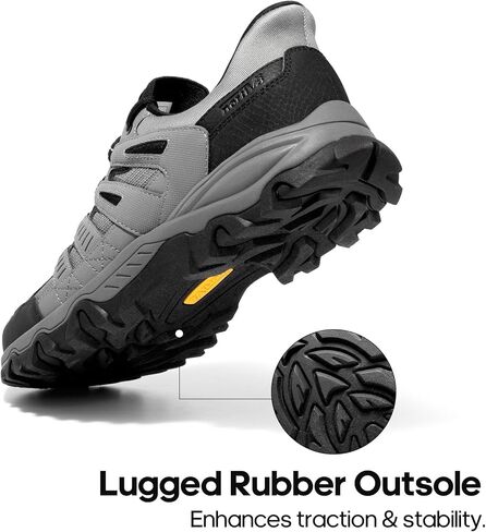 NORTIV 8 Men's Slip on Hiking Shoes Lightweight Trekking Camping Walking Outdoor Shoes in Saudi Arabia