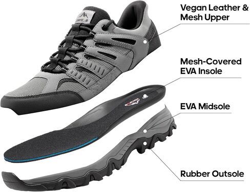 NORTIV 8 Men's Slip on Hiking Shoes Lightweight Trekking Camping Walking Outdoor Shoes in Saudi Arabia