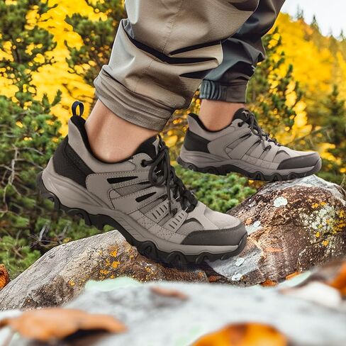 NORTIV 8 Men's Slip on Hiking Shoes Lightweight Trekking Camping Walking Outdoor Shoes in Saudi Arabia