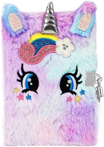 BREENHILL Rabbit Diary for Girls with Lock, Gift for 6 7 8 Year Old Girl, Secret Diary Journal Notebook in Saudi Arabia