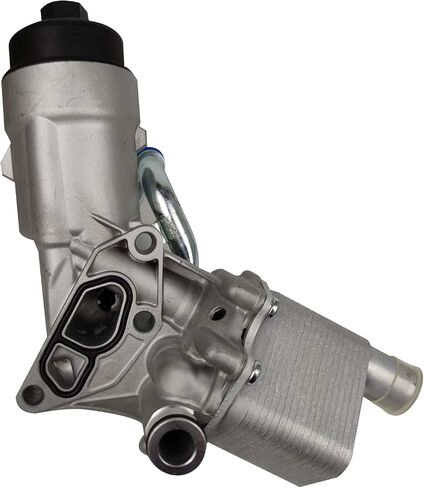 MITZONE Upgrade Engine Oil Cooler Filter Housing Assembly Compatible with 2009-2020 Chevy Cruze Aveo Sonic Trax Malibu Pontiac G3 Saturn Astra 1.6L 1.8L Replace 25199751 in Saudi Arabia