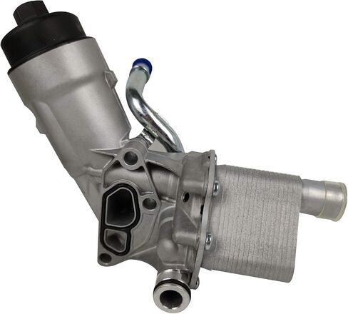 MITZONE Upgrade Engine Oil Cooler Filter Housing Assembly Compatible with 2009-2020 Chevy Cruze Aveo Sonic Trax Malibu Pontiac G3 Saturn Astra 1.6L 1.8L Replace 25199751 in Saudi Arabia