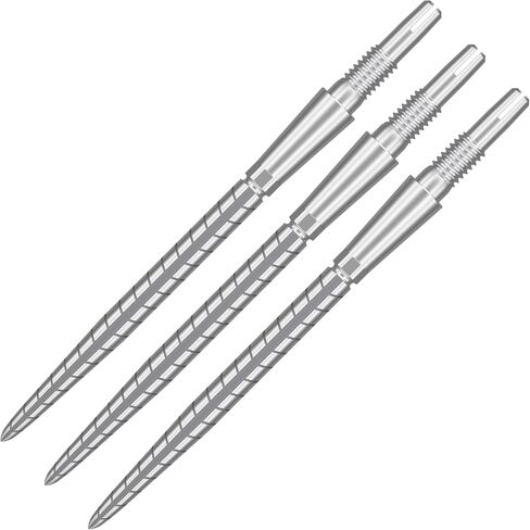 نقاط رمي السهام من TARGET Swiss Point Storm، كوارتز (مجموعة من 3 رؤوس) 26 مم/30 مم/35 مم - ذهبي/فضي/أسود | تغيير نقاط السهام، ونقاط العاصفة السويسرية، وإكسسوارات السهام الاحترافية in Kuwait