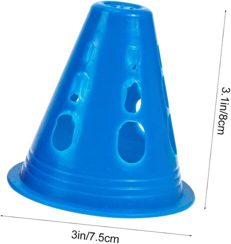 NOLITOY 25pcs Roller Barricades Mini Skates Pe in Saudi Arabia