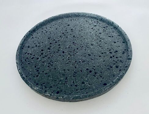 Marble Tray,(Dark Gray) Natural Volcanic Stone Tray，Home Decor，Halloween Candle Tray, Christmas Decoration Tray in Saudi Arabia