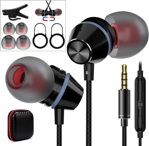 سماعات رأس USB C مع ميكروفون لجهاز iPad Air 2024 وSamsung S24 Ultra S23 S22 A55 A35 iPhone 15 Pro Max، سماعات أذن سلكية USB من النوع C داخل الأذن لجهاز OnePlus Open 12 11 9 Galaxy Z Fold 5 Google Pixel 8 Pro 7 6 in Kuwait