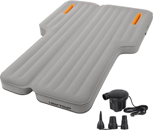 HEYTRIP Widen SUV Air Mattress for Car Camping, Inflatable 6 Inch Thickened SUV Mattress Camping Bed, Adjustable Firmness Car Air Mattress Fit Midsize SUVs - Durability Oxford (74 x 51 x 6 Inch) in Saudi Arabia