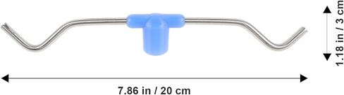 Hooks Rack Parts Vertical Stand Hook Pole Rack Accessory Pole Accessory Pole Stand Accessory Medical Stand Bottle Rack Stainless Steel in Saudi Arabia