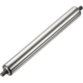 YOKIVE Conveyor Roller, Stainless Steel Roller Replacement | Smooth Movement, Great for Factories, Warehouses Use (Silver, 1.5 Inch Dia, 16 Inch Length)