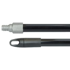 Weiler 42383 48" Metal Handle, Threaded, 3/4" Diameter, Black (Pack of 12)
