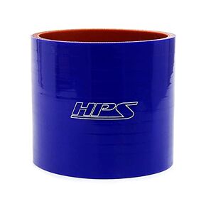 HPS 3.5" ID, 6" Length, Silicone Coupler Hose, High Temp 4-Ply Reinforced, 40 Psi Max. Pressure, 350F Max. Temperature, SC-8595-BLK, Silicone, Black