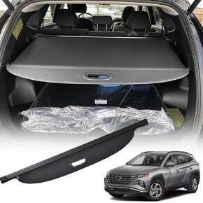 VESUL Retractable Cargo Cover Compatible with 2018-2024 Chevy Chevrolet Equinox GMC Terrain Security Shade Shield Tonneau Cover Anti-Peeping Luggage Privacy Screen with Extra Canvas Cover