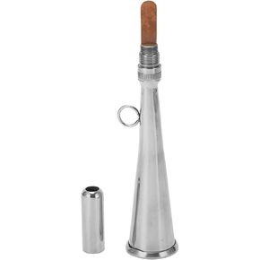 Fog Horn, Stainless Steel Boat Manual Handheld Air Horn, Manual Marine Whistle for Emergency or Back up