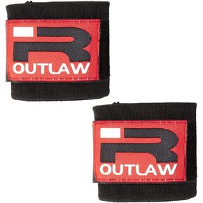 Iron Rebel Outlaw Wrist Wraps - Lift Safely and Improve Performance with Wrist Support for Powerlifting, Bodybuilding or Training - for Men and Women (Pair)